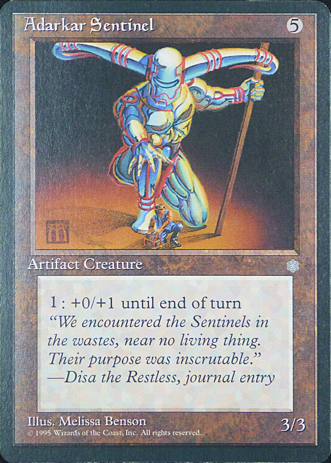 Magic the Gathering: Ice Age

Adarkar Sentinel Ice Age U0306