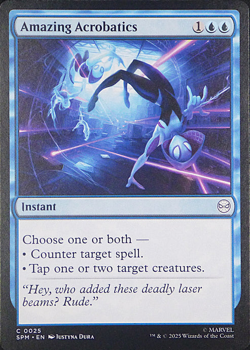 Magic the Gathering: Spider-Man

Amazing Acrobatics SPM C0025