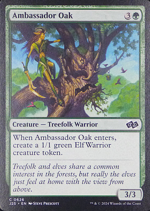 Magic the Gathering: Foundations Jumpstart

Ambassador Oak J25 C0626