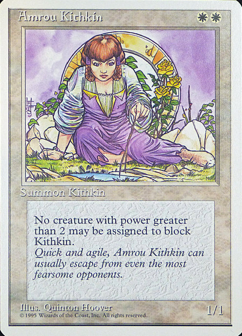 Magic the Gathering: Fourth Edition

Amrou Kithkin Fourth C0002