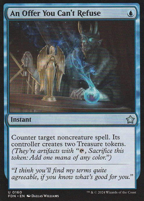 Magic the Gathering: Foundations An Offer You Can't Refuse FDN U0160 Non-Foil