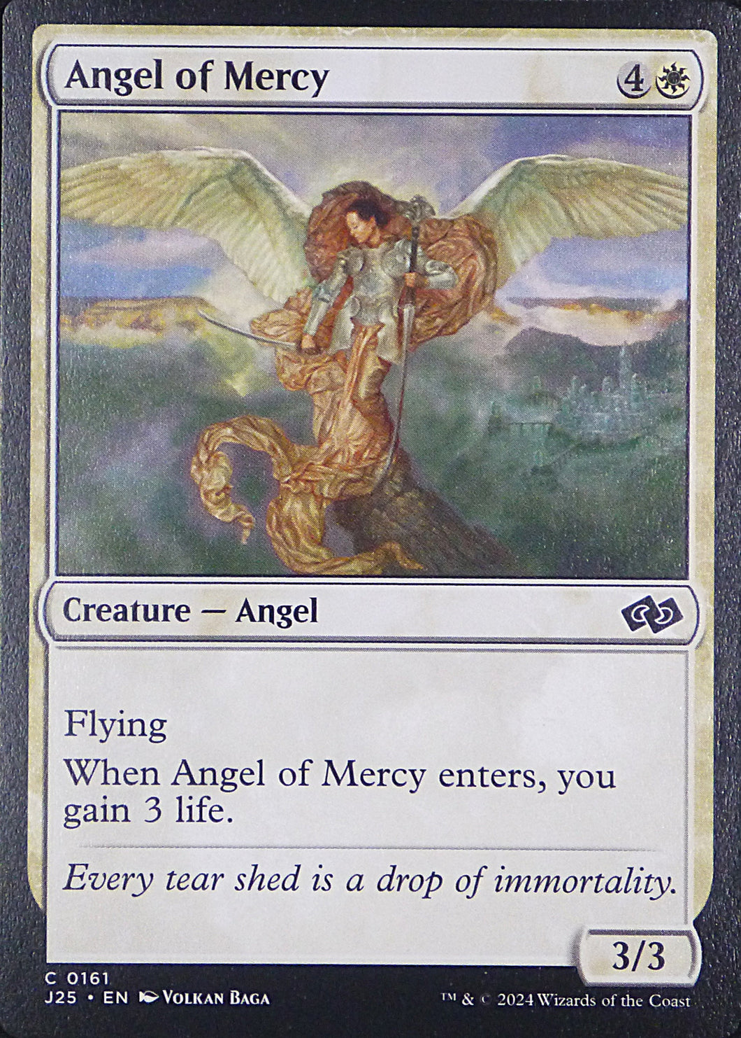 Magic the Gathering: Foundations Jumpstart

Angel of Mercy J25 C0161