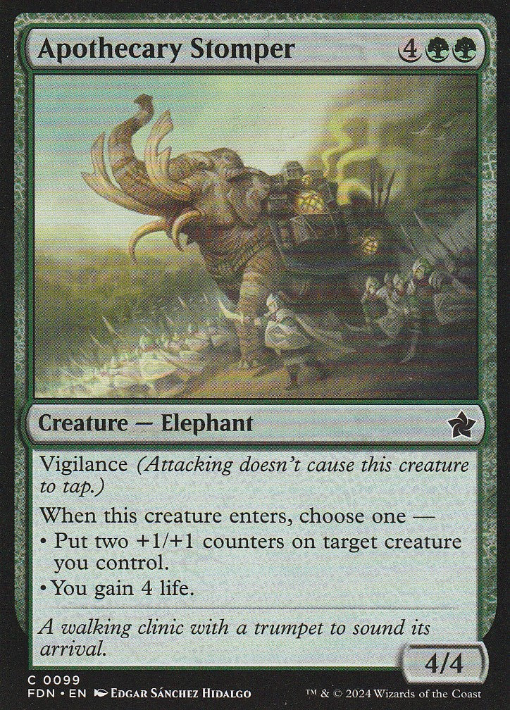Magic the Gathering: Foundations Apothecary Stomper FDN C0099 Non-Foil