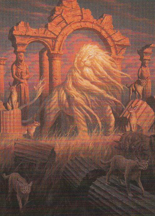 Magic the Gathering: Foundations Arahbo, the First Fang Foundation Art Series 26 of 54 Front Side