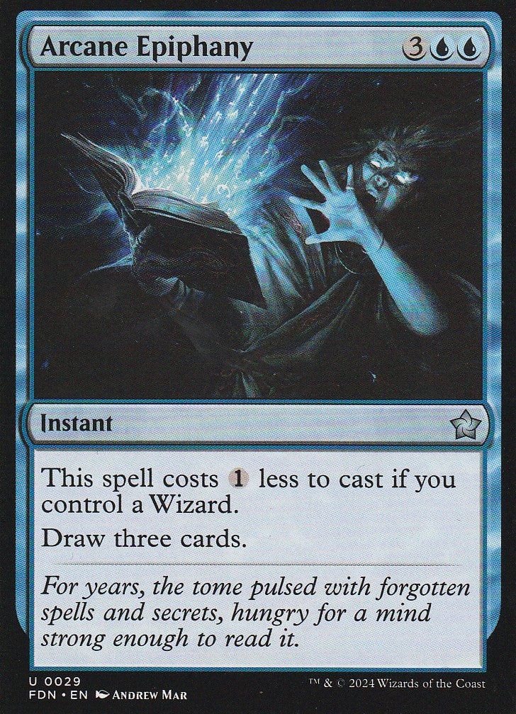 Magic the Gathering: Foundations Arcane Epiphany FDN U0029 Non-Foil