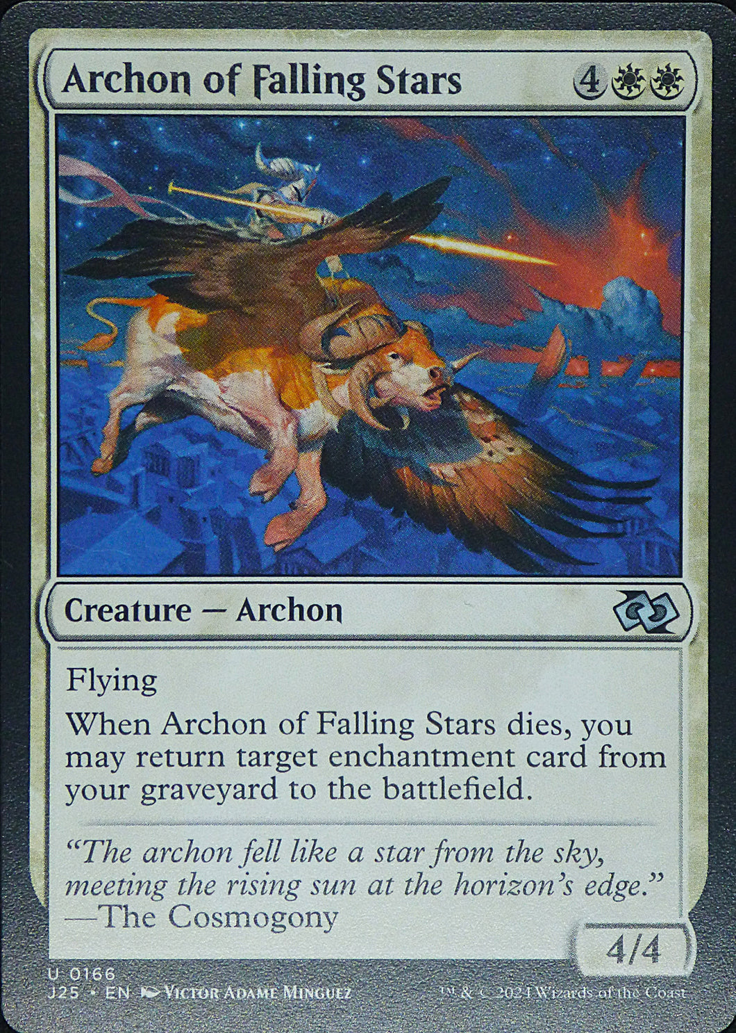 Magic the Gathering: Foundations Jumpstart

Archon of Falling Stars J25 U0186