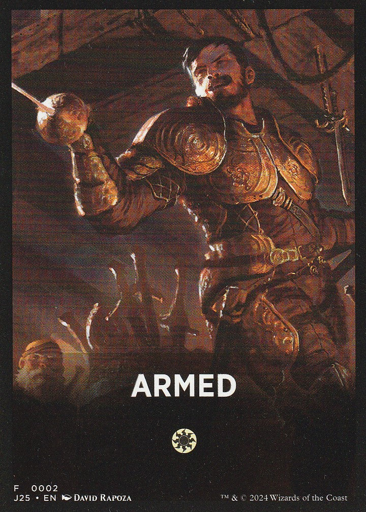 Magic the Gathering: Foundations Jumpstart Armed J25 F0002