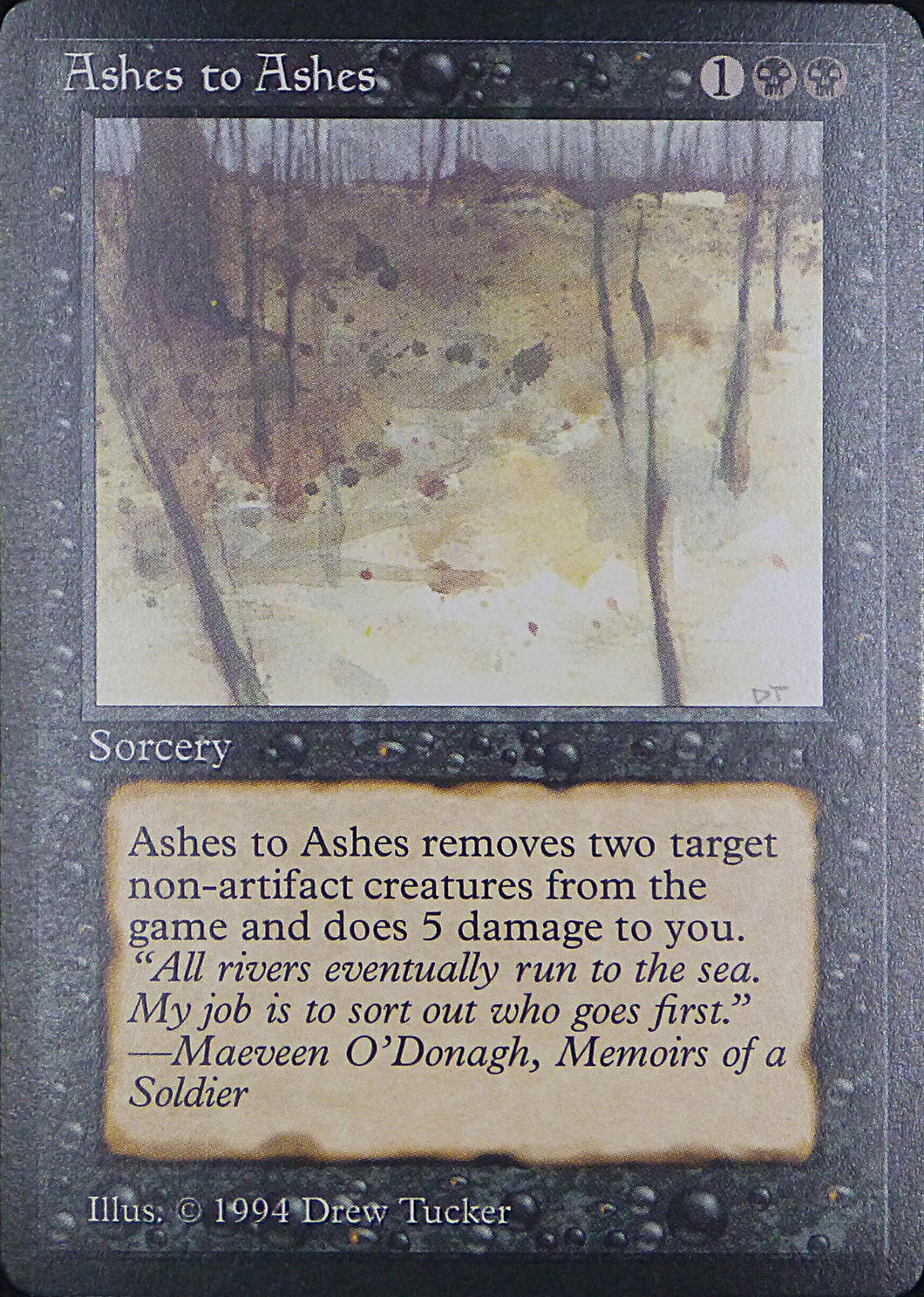 Ashes to Ashes (The Dark)