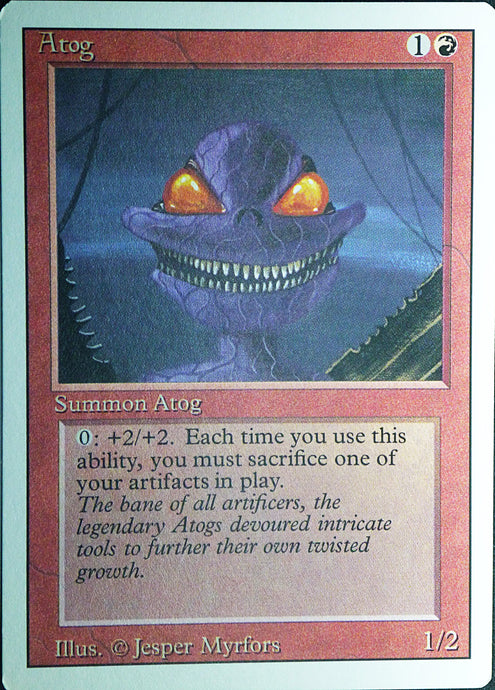 Magic the Gathering: Revised/3rd Edition
Atog - Revised - Common - 139