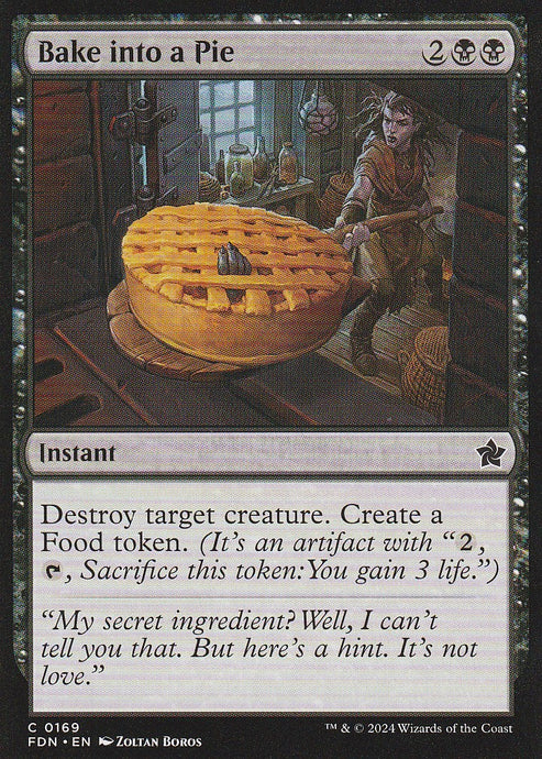 Magic the Fathering: Foundations Bake into a Pie FDN C0169 Non-Foil
