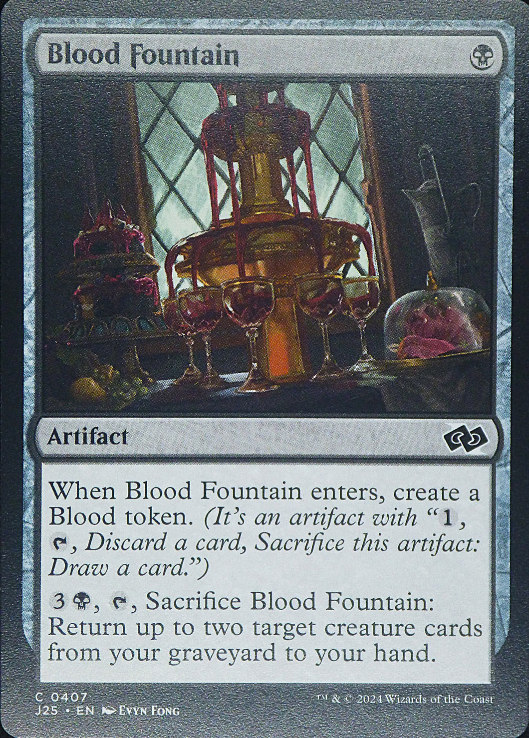 Magic the Gathering: Foundations Jumpstart

Blood Fountain J25 C0407