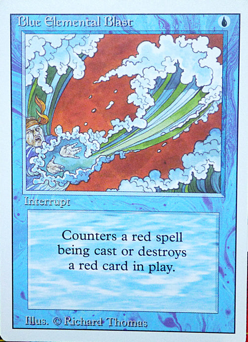 Magic the Gathering: Revised/3rd Edition
Blue Elemental Blast - Revised - Common - 049
