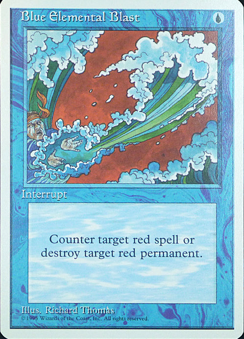 Magic the Gathering: Fourth Edition

Blue Elemental Blast Fourth C0063