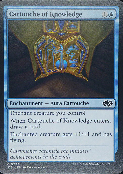 Magic the Gathering: Foundations Jumpstart

Cartouche of Knowledge J25 C0295