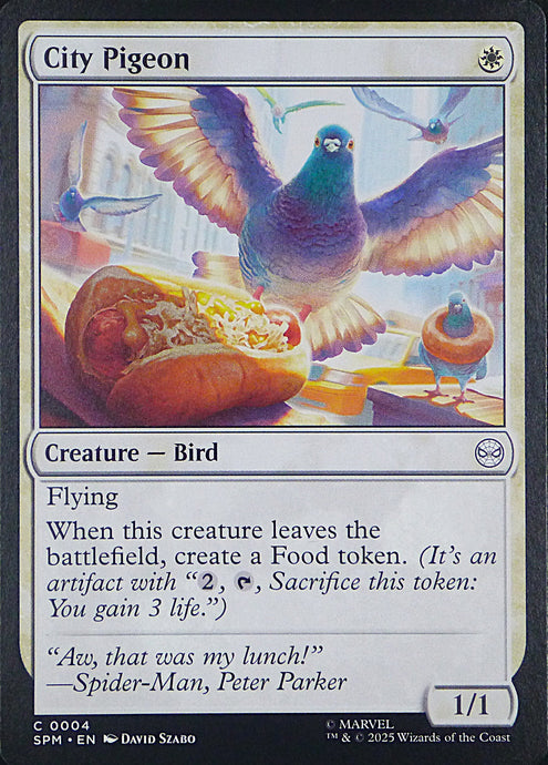 Magic the Gathering: Spider-Man

City Pigeon SPM C0004