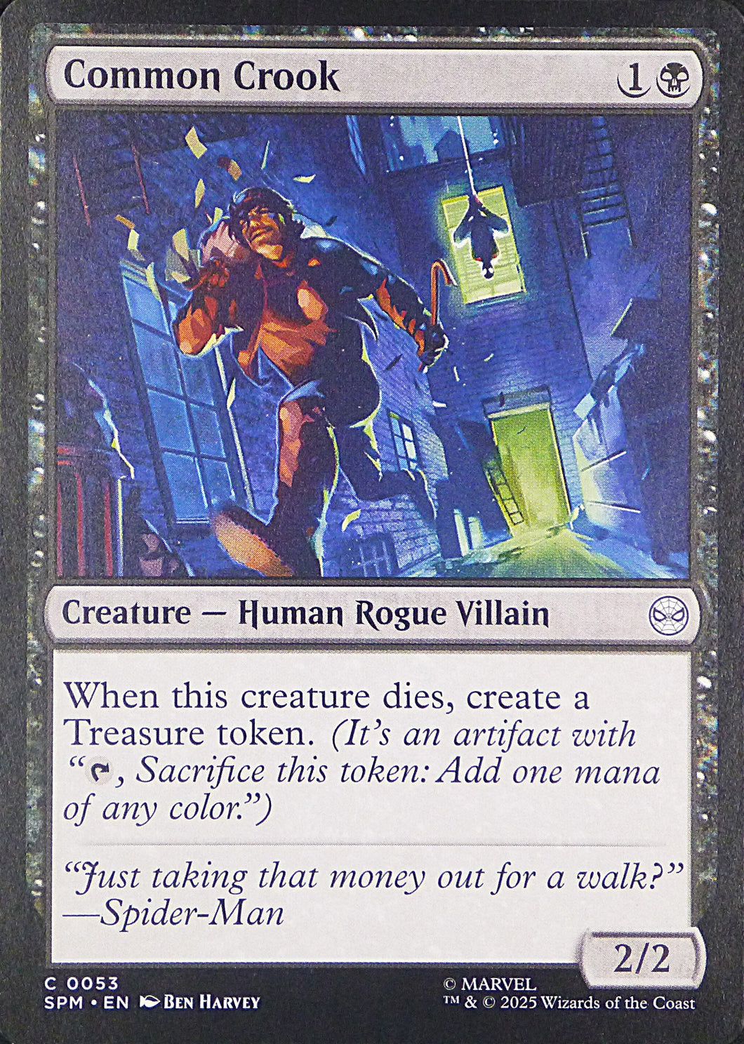 Magic the Gathering: Spider-Man

Common Crook SPM C0053