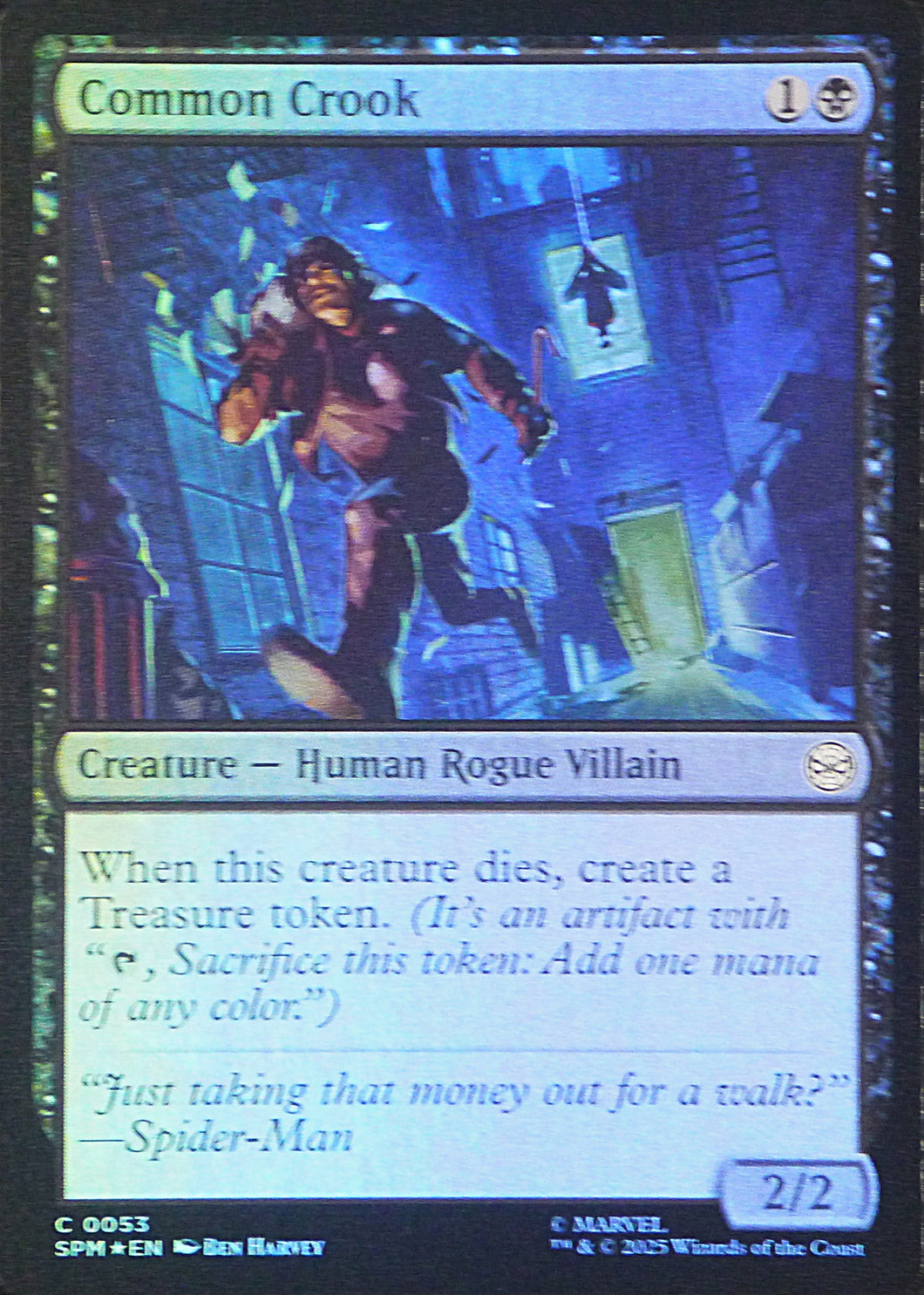 Magic the Gathering: Spider-Man

Common Crook SPM C0053 - Foil