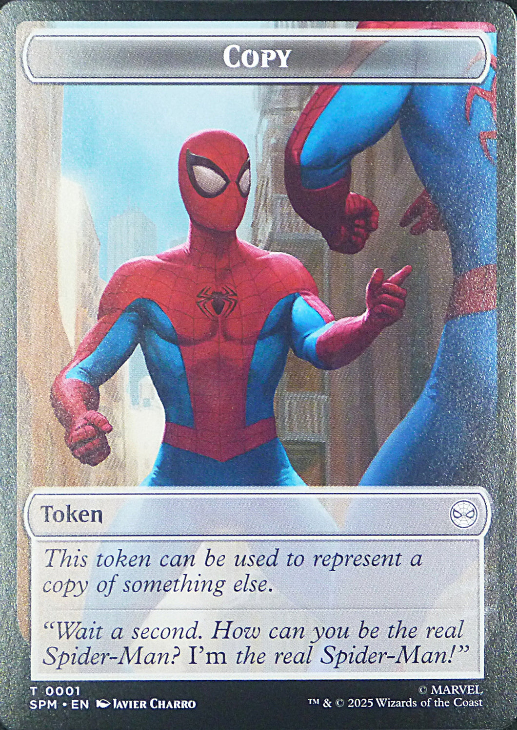 Magic the Gathering: Spider-Man

Copy SPM T0001 