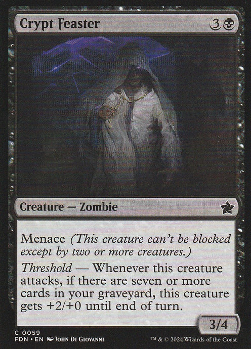 Magic the Gathering: Foundations Crypt Feaster FDN C0059 Non-Foil