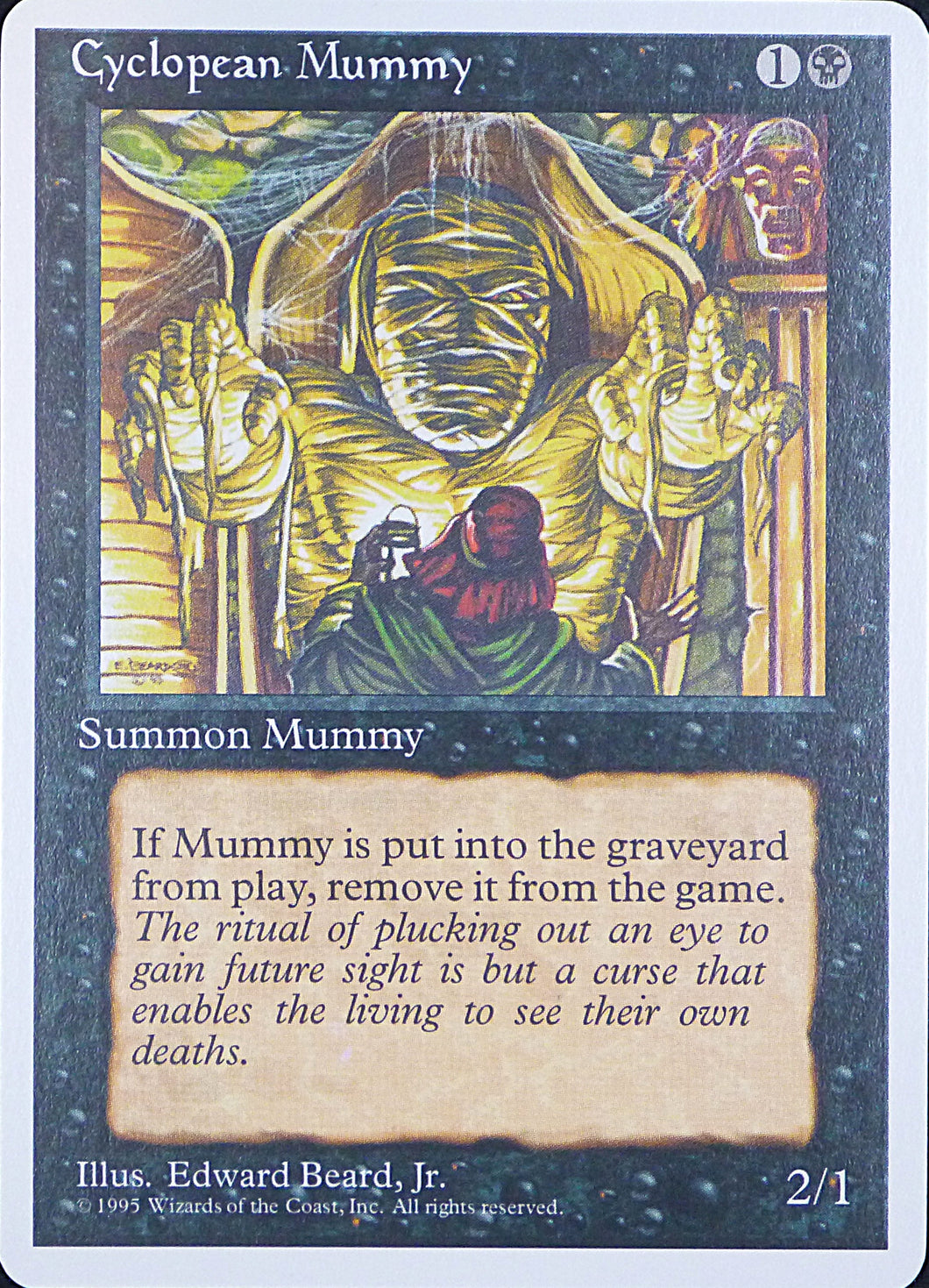 Magic the Gathering: Fourth Edition

Cyclopean Mummy Fourth C0128