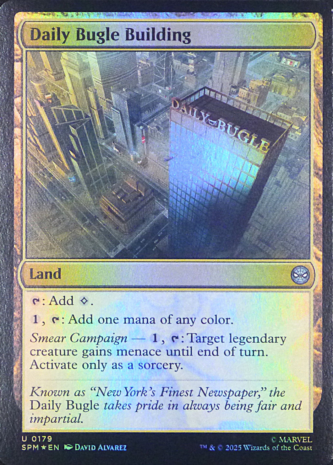 Magic the Gathering: Spider-Man

Daily Bugle Building SPM U0179 - Foil