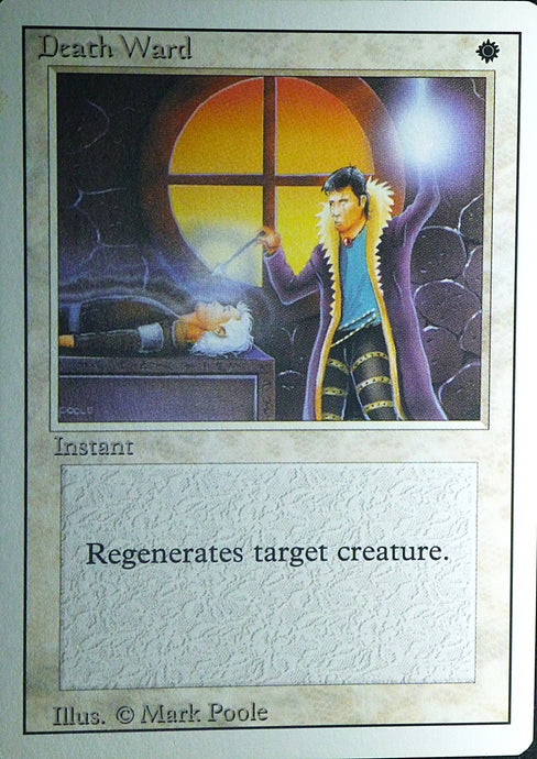 Magic the Gathering: Revised/3rd Edition
Death Ward - Revised - Common - 016
