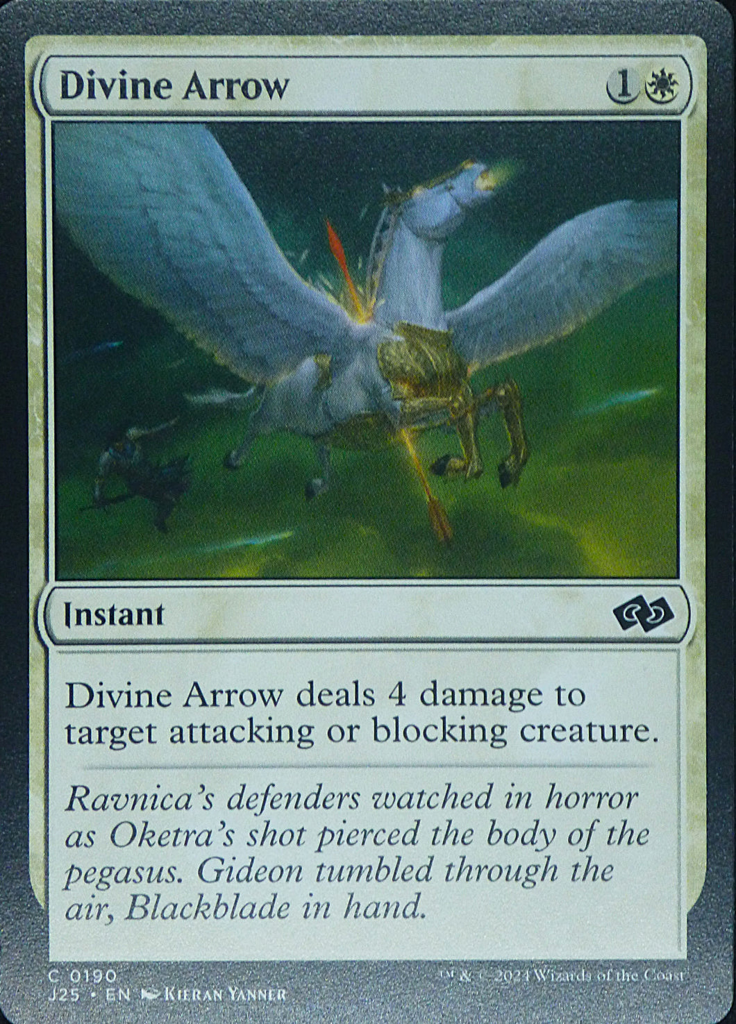 Magic the Gathering: Foundations Jumpstart

Divine Arrow J25 C0190