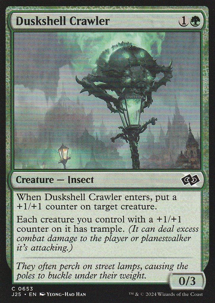 Magic the Gathering: Foundations Jumpstart Duskshell Crawler J25 C0653