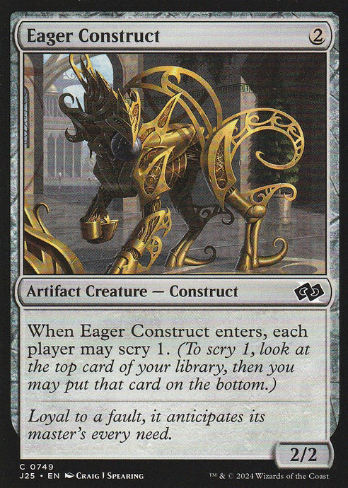 Magic the Gathering: Foundations Jumpstart Eager Construct J25 C0749