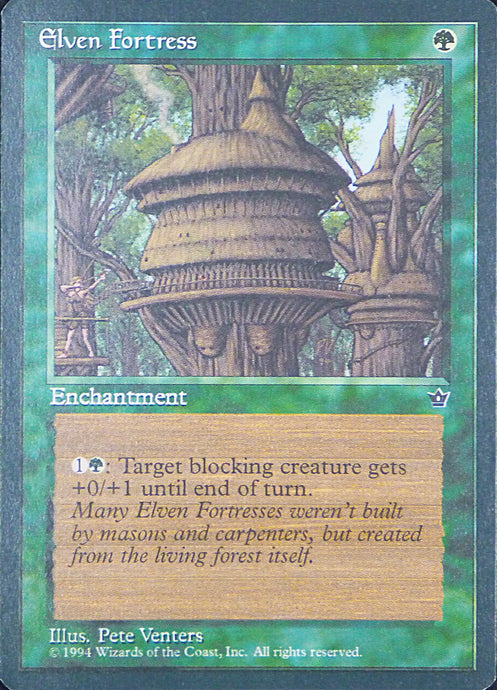 Magic the Gathering: Fallen Empires

Elven Fortress Fallen Empires C0065a
