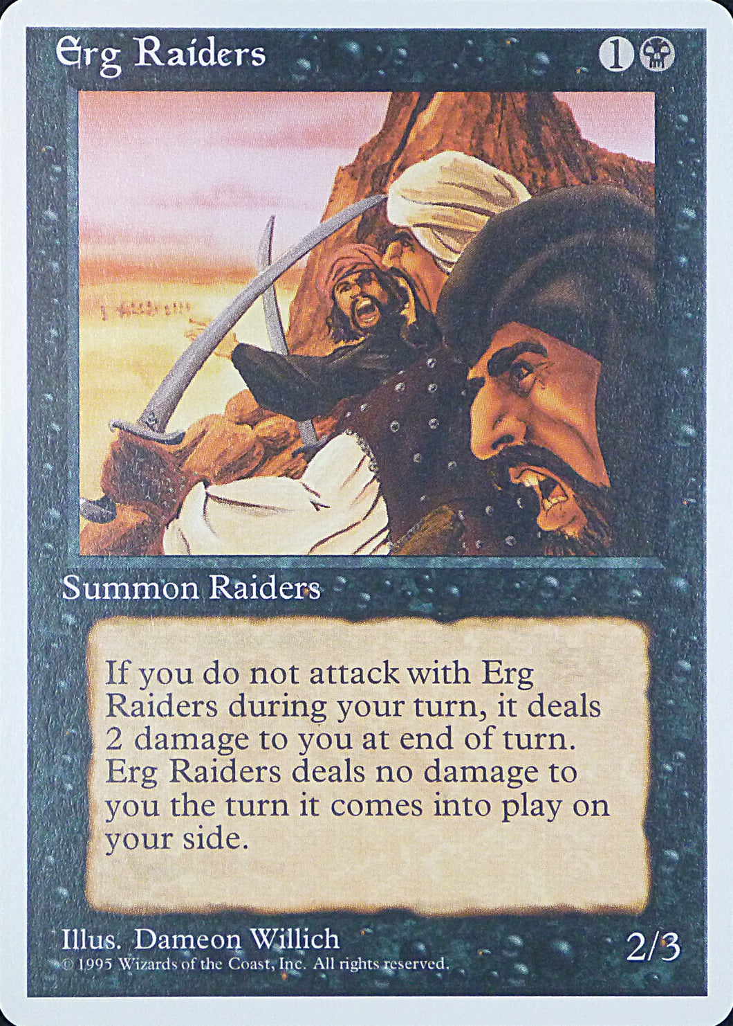 Magic the Gathering: Fourth Edition

Erg Raiders Fourth C0135