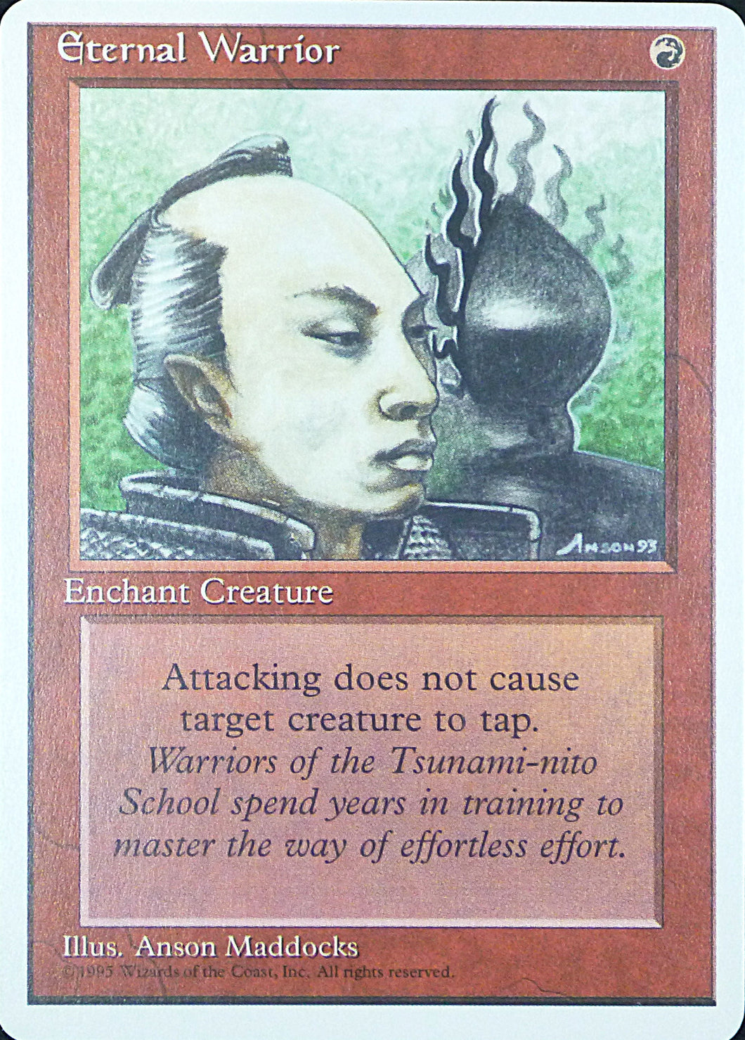 Magic the Gathering: Fourth Edition

Eternal Warrior Fourth C0190