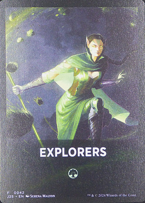 Magic the Gathering: Foundations Jumpstart

Explorers J25 F0042