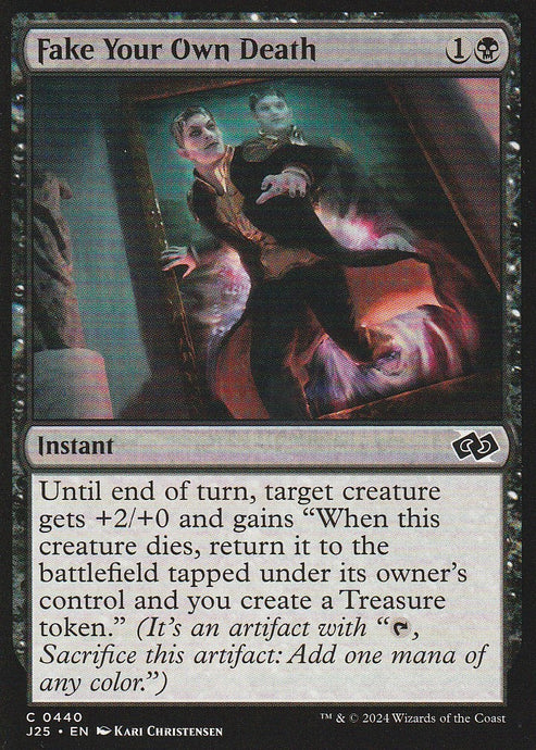 Magic the Gathering: Foundations Jumpstart Fake Your Own Death J25 C0440