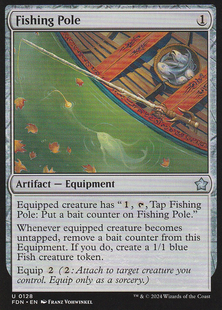Magic the Gathering: Foundations Fishing Pole FDN U0128 Non-Foil