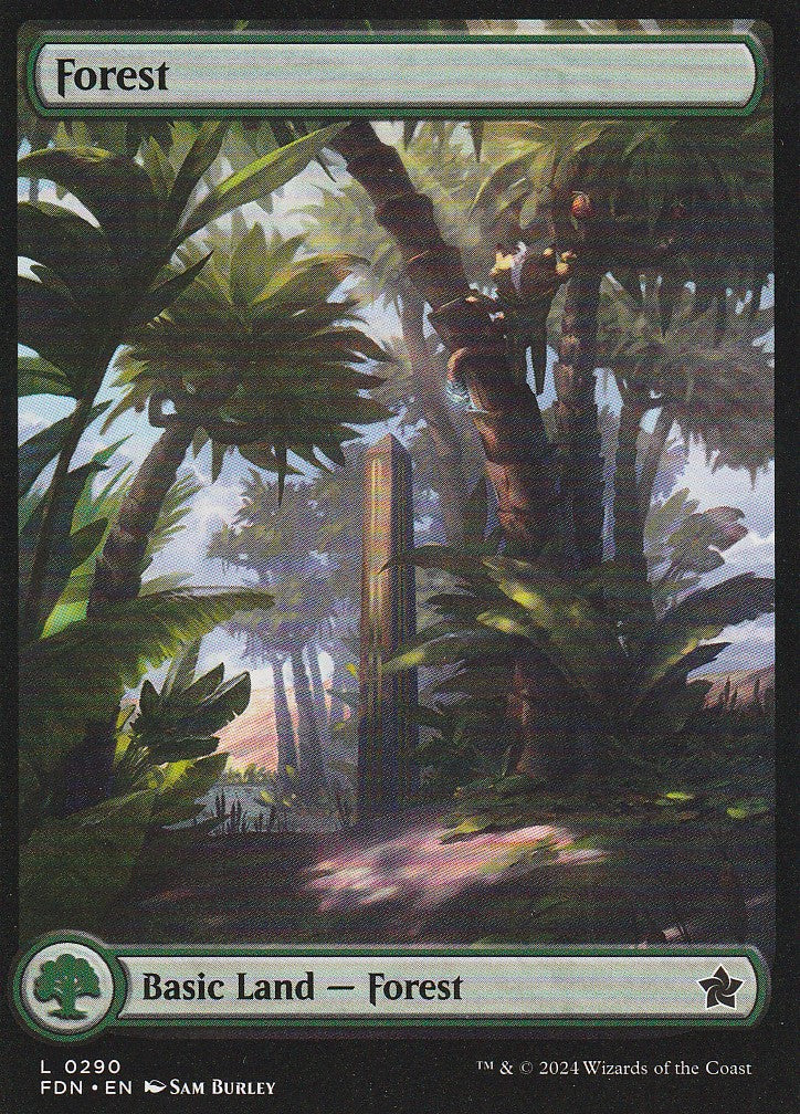 Magic the Gathering: Foundations Forest FDN L0290 Non-Foil