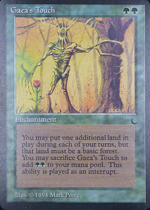 Magic the Gathering: The Dark

Gaea's Touch The Dark C0077