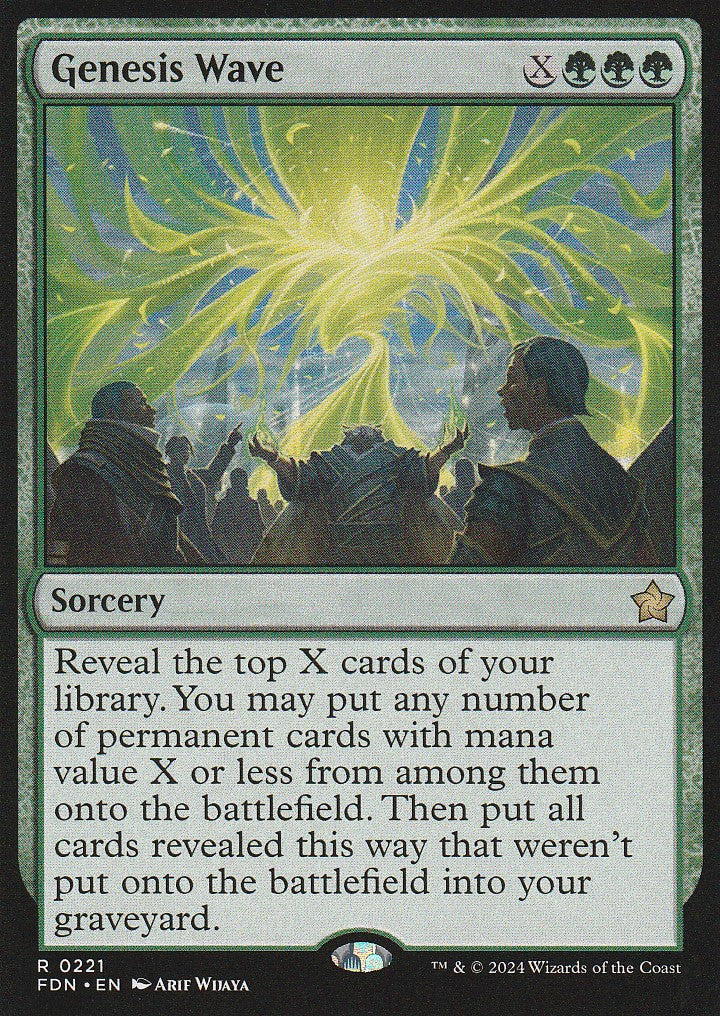 Magic the Gathering: Foundations Genesis Wave FDN R0221 Non-Foil