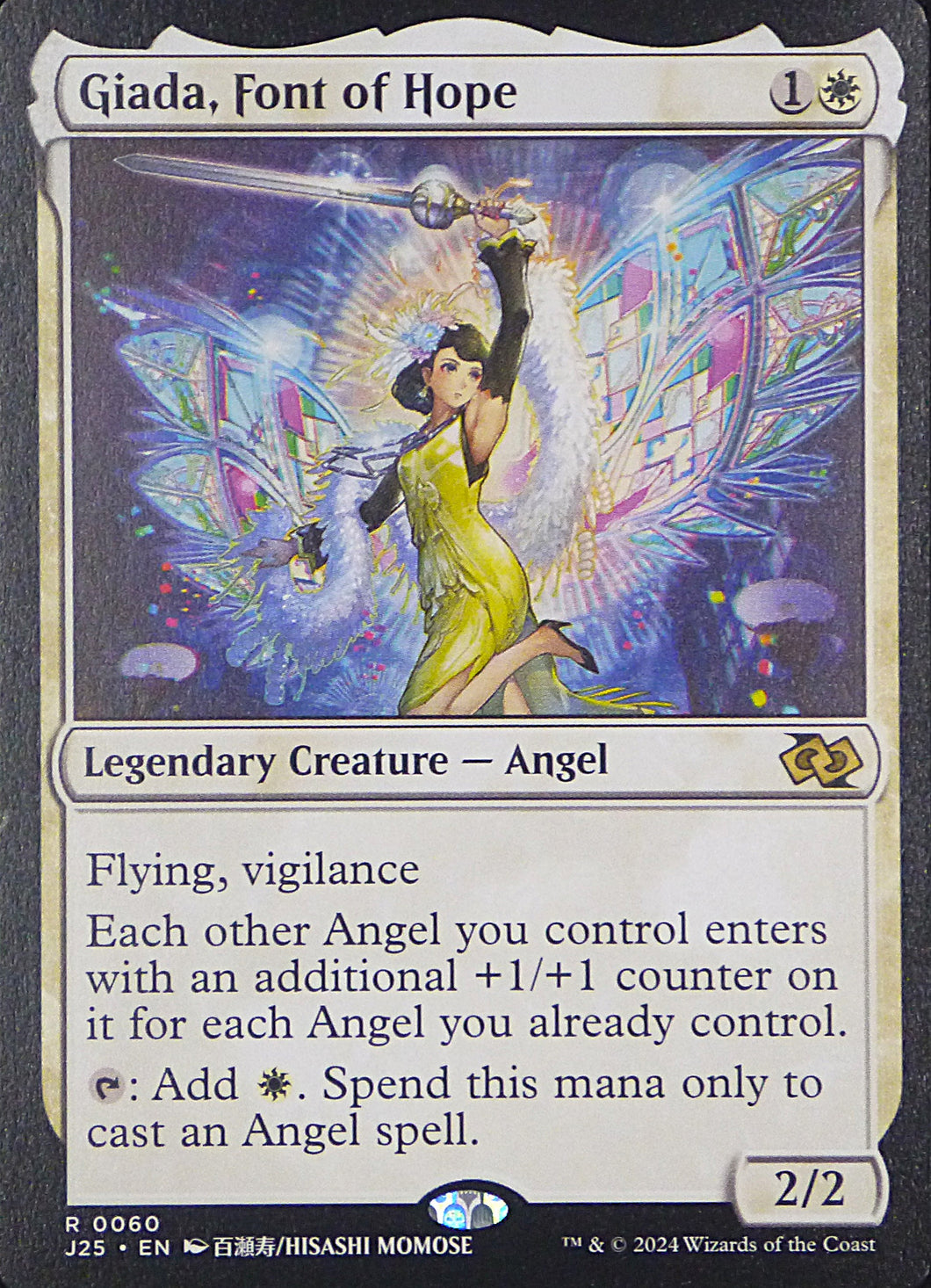 Magic the Gathering: Foundations Jumpstart

Giada, Font of Hope J25 R0060