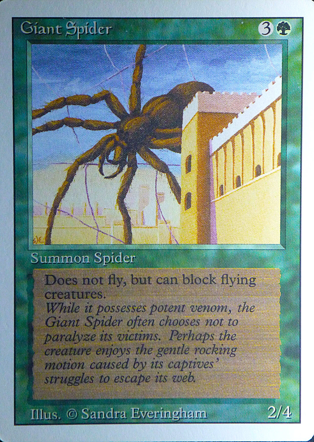 Magic the Gathering: Revised/3rd Edition
Giant Spider - Revised - Common - 200