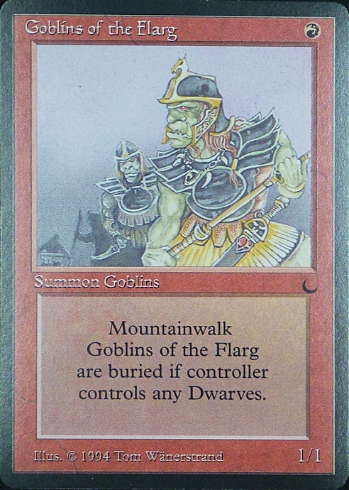 Magic the Gathering: The Dark

Goblins of the Flarg The Dark C0070