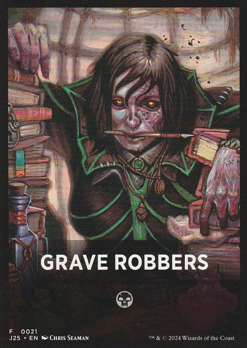 Magic the Gathering: Foundations Jumpstart Grave Robbers J25 F0021