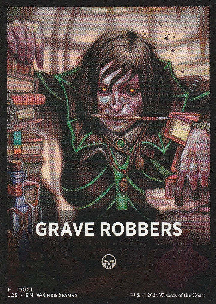 Magic the Gathering: Foundations Jumpstart Grave Robbers J25 F0021