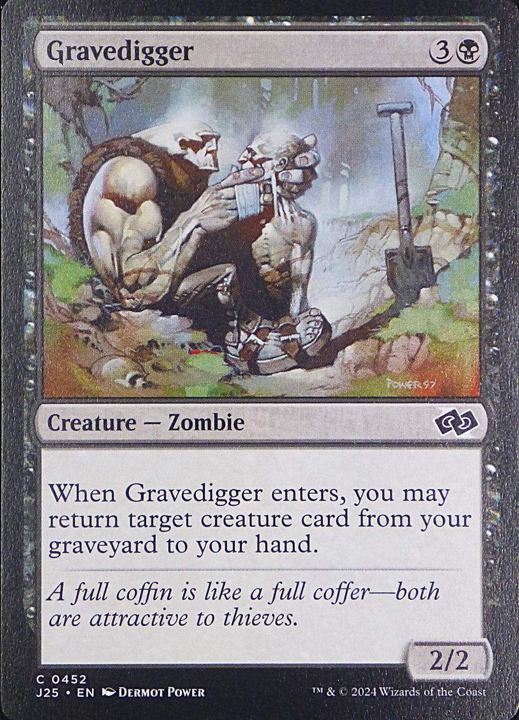 Magic the Gathering: Foundations Jumpstart

Gravedigger J25 C0452