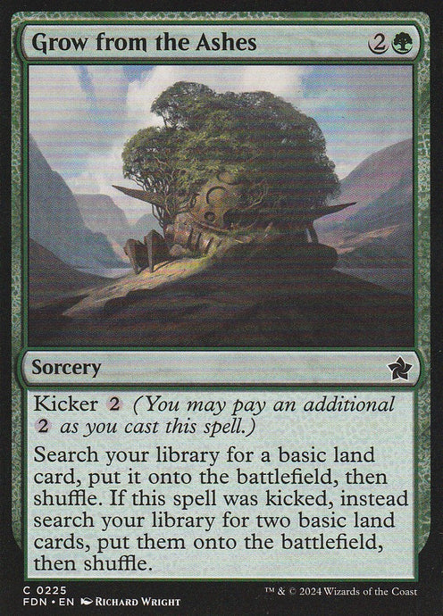 Magic the Gathering: Foundations Grow from the Ashes FDN C0225 Non-Foil