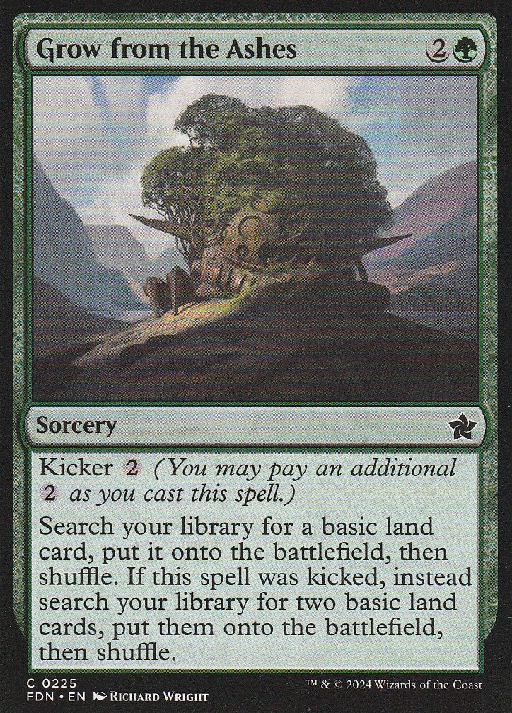 Magic the Gathering: Foundations Grow from the Ashes FDN C0225 Non-Foil
