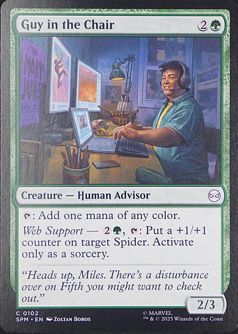 Magic the Gathering: Spider-Man

Guy in the Chair SPM C0102