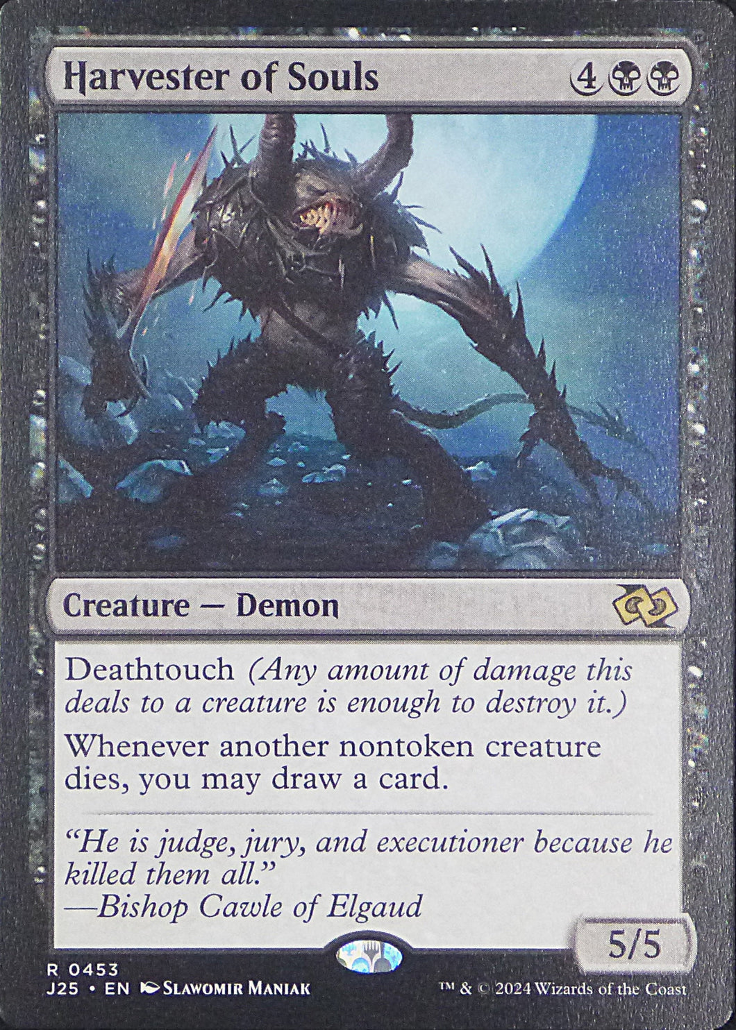 Magic the Gathering: Foundations Jumpstart

Harvester of Souls J25 R0453