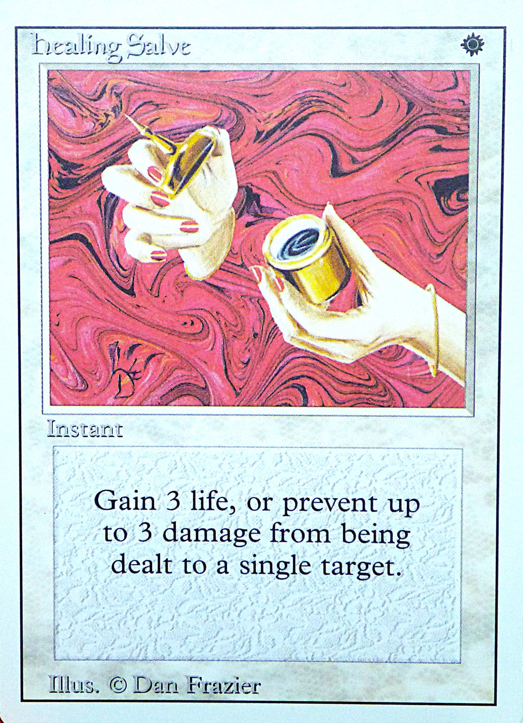 Magic the Gathering: Revised/3rd Edition
Healing Salve - Revised - Common - 022