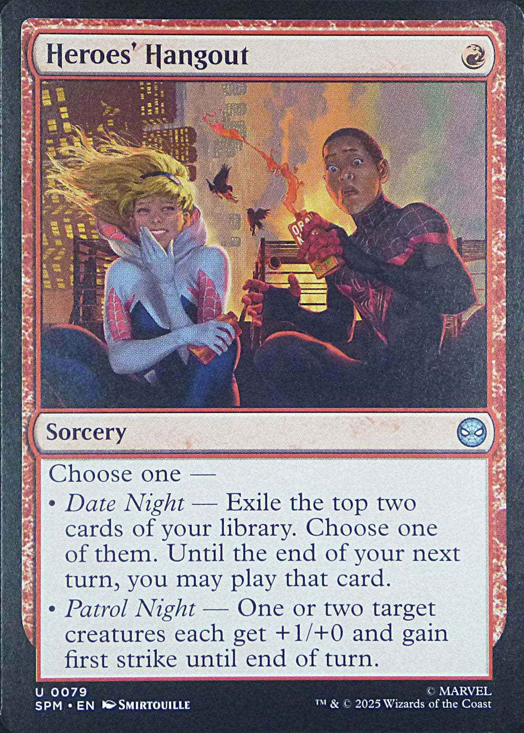 Magic the Gathering: Spider-Man

Heroes' Hangout SPM U0079